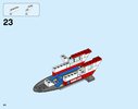 Notice / Instructions de Montage - LEGO - City - 60116 - L'avion de secours: Page 24