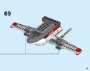 Notice / Instructions de Montage - LEGO - City - 60116 - L'avion de secours: Page 63