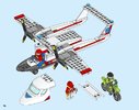 Notice / Instructions de Montage - LEGO - City - 60116 - L'avion de secours: Page 76