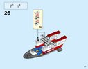 Notice / Instructions de Montage - LEGO - City - 60116 - L'avion de secours: Page 27