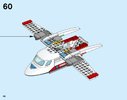 Notice / Instructions de Montage - LEGO - City - 60116 - L'avion de secours: Page 56