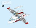 Notice / Instructions de Montage - LEGO - City - 60116 - L'avion de secours: Page 57