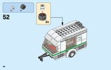 Notice / Instructions de Montage - LEGO - City - 60117 - La camionnette et sa caravane: Page 46