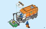 Notice / Instructions de Montage - LEGO - City - 60118 - Le camion poubelle: Page 47