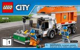 Notice / Instructions de Montage - LEGO - City - 60118 - Le camion poubelle: Page 1