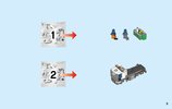 Notice / Instructions de Montage - LEGO - City - 60118 - Le camion poubelle: Page 3