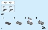 Notice / Instructions de Montage - LEGO - City - 60118 - Le camion poubelle: Page 44