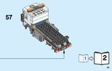 Notice / Instructions de Montage - LEGO - City - 60118 - Le camion poubelle: Page 59