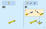 Notice / Instructions de Montage - LEGO - City - 60121 - Le camion d'exploration du volcan: Page 61