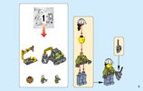 Notice / Instructions de Montage - LEGO - City - 60123 - L'hélicoptère d'approvisionnement du volcan: Page 3