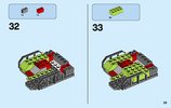 Notice / Instructions de Montage - LEGO - City - 60124 - La base d'exploration du volcan: Page 35