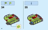 Notice / Instructions de Montage - LEGO - City - 60124 - La base d'exploration du volcan: Page 36