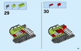 Notice / Instructions de Montage - LEGO - City - 60124 - La base d'exploration du volcan: Page 33