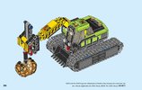 Notice / Instructions de Montage - LEGO - City - 60124 - La base d'exploration du volcan: Page 64