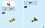 Notice / Instructions de Montage - LEGO - City - 60125 - L'hélicoptère de transport du volcan: Page 19