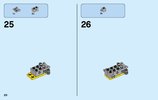 Notice / Instructions de Montage - LEGO - City - 60125 - L'hélicoptère de transport du volcan: Page 20