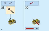 Notice / Instructions de Montage - LEGO - City - 60125 - L'hélicoptère de transport du volcan: Page 22