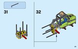 Notice / Instructions de Montage - LEGO - City - 60125 - L'hélicoptère de transport du volcan: Page 23