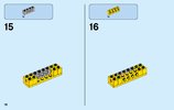 Notice / Instructions de Montage - LEGO - City - 60125 - L'hélicoptère de transport du volcan: Page 16