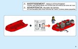 Notice / Instructions de Montage - LEGO - City - 60129 - Le bateau de patrouille de la police: Page 3