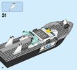 Notice / Instructions de Montage - LEGO - City - 60129 - Le bateau de patrouille de la police: Page 38