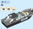 Notice / Instructions de Montage - LEGO - City - 60129 - Le bateau de patrouille de la police: Page 42