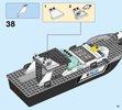 Notice / Instructions de Montage - LEGO - City - 60129 - Le bateau de patrouille de la police: Page 45