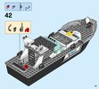 Notice / Instructions de Montage - LEGO - City - 60129 - Le bateau de patrouille de la police: Page 49