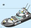 Notice / Instructions de Montage - LEGO - City - 60129 - Le bateau de patrouille de la police: Page 66