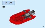 Notice / Instructions de Montage - LEGO - City - 60129 - Le bateau de patrouille de la police: Page 19