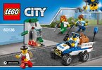 Notice / Instructions de Montage - LEGO - 60136 - Police Starter Set: Page 1