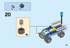 Notice / Instructions de Montage - LEGO - 60136 - Police Starter Set: Page 35