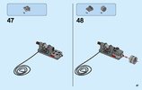 Notice / Instructions de Montage - LEGO - City - 60138 - La course-poursuite en hélicoptère: Page 47