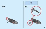 Notice / Instructions de Montage - LEGO - City - 60138 - La course-poursuite en hélicoptère: Page 49