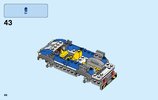 Notice / Instructions de Montage - LEGO - City - 60140 - Le cambriolage de la banque: Page 46