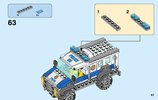 Notice / Instructions de Montage - LEGO - City - 60140 - Le cambriolage de la banque: Page 67