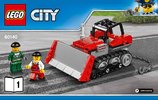 Notice / Instructions de Montage - LEGO - City - 60140 - Le cambriolage de la banque: Page 1