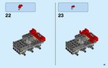 Notice / Instructions de Montage - LEGO - City - 60140 - Le cambriolage de la banque: Page 19