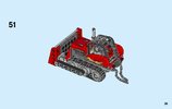 Notice / Instructions de Montage - LEGO - 60140 - Bulldozer Break-in: Page 39