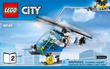 Notice / Instructions de Montage - LEGO - City - 60140 - Le cambriolage de la banque: Page 1