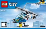 Notice / Instructions de Montage - LEGO - City - 60140 - Le cambriolage de la banque: Page 1