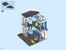 Notice / Instructions de Montage - LEGO - City - 60141 - Le commissariat de police: Page 46