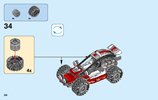 Notice / Instructions de Montage - LEGO - 60145 - Buggy: Page 34