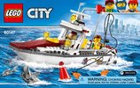 Notice / Instructions de Montage - LEGO - 60147 - Fishing Boat: Page 1