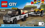 Notice / Instructions de Montage - LEGO - 60148 - ATV Race Team: Page 1