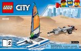 Notice / Instructions de Montage - LEGO - 60149 - 4x4 with Catamaran: Page 1