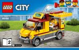 Notice / Instructions de Montage - LEGO - 60150 - Pizza Van: Page 1