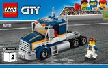 Notice / Instructions de Montage - LEGO - 60151 - Dragster Transporter: Page 1