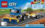 Notice / Instructions de Montage - LEGO - City - 60152 - Le déblayage du chantier: Page 1