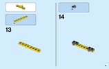 Notice / Instructions de Montage - LEGO - 60152 - Sweeper & Excavator: Page 11